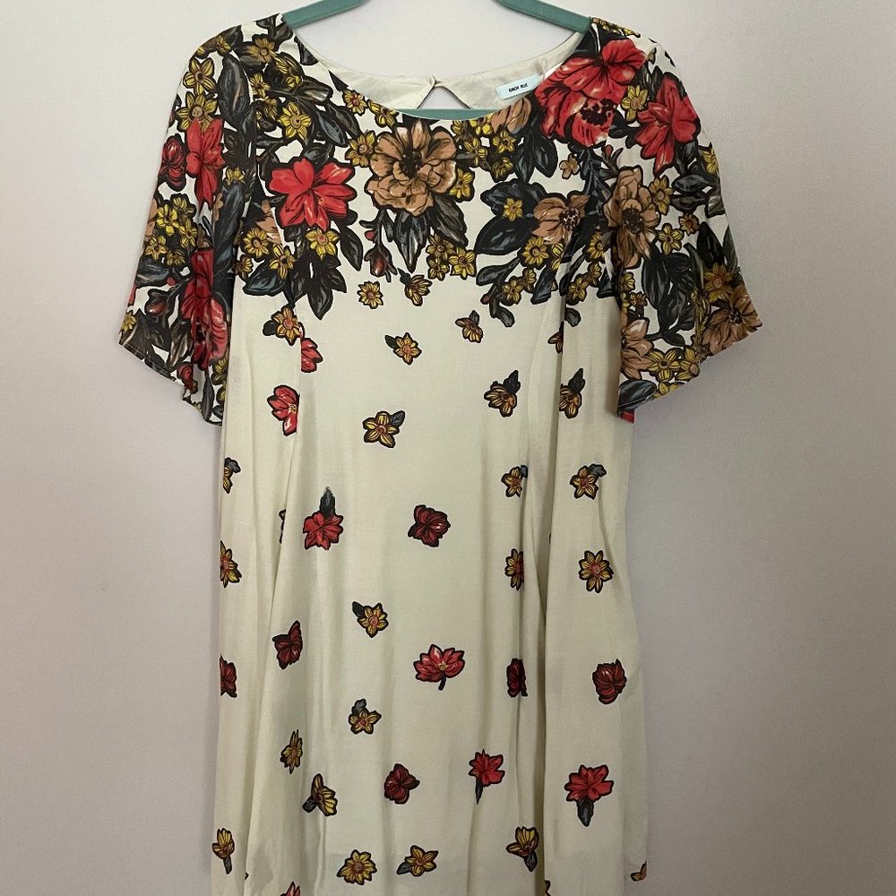 Urban Outfitters Kimichi Floral Babydoll Dress
